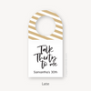 Talk Thirty to Me 30th Birthday Favors Mini Bottle Tags