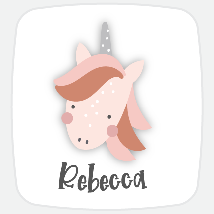 Cute Animal Custom Name Stickers-personalized labels-Paper Cute Ink