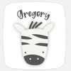 Cute Animal Custom Name Stickers-personalized labels-Paper Cute Ink