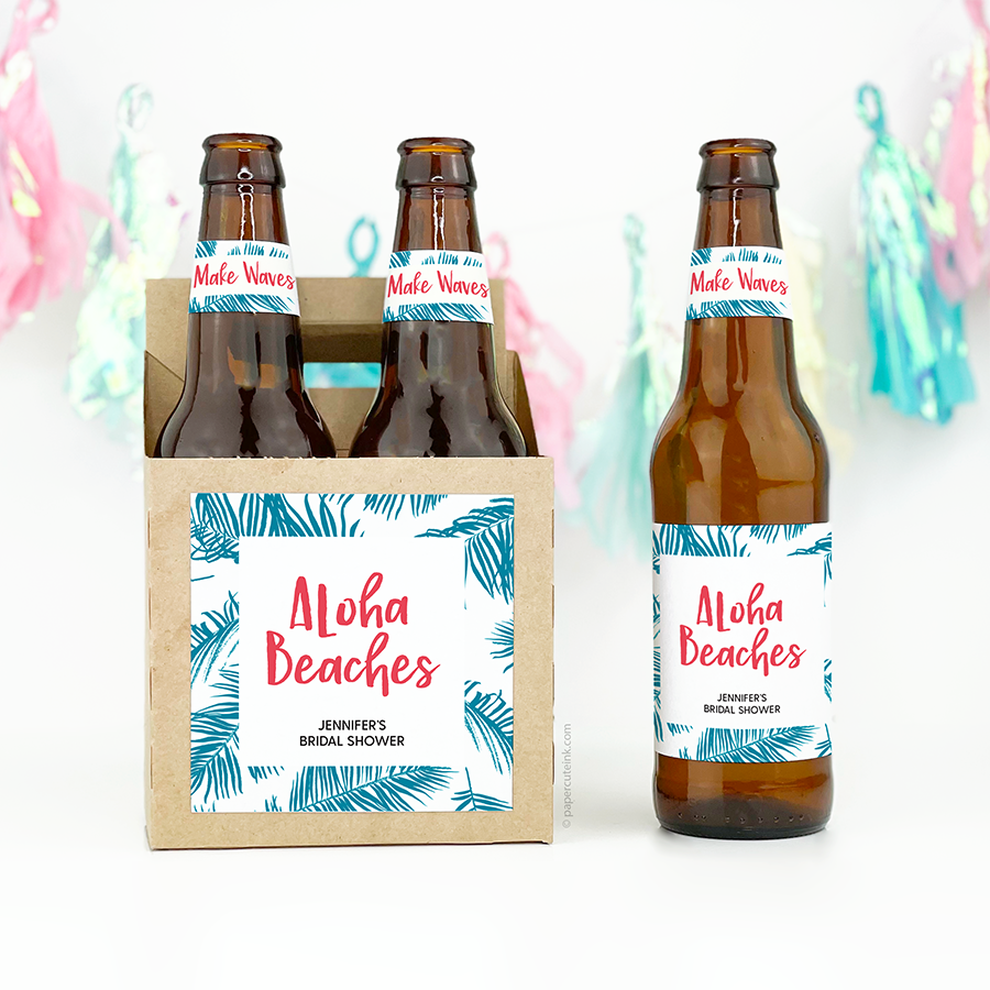 Aloha Beer Sticker Set