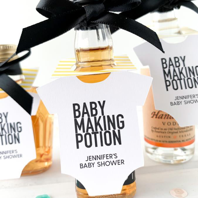 baby making potion baby shower favors