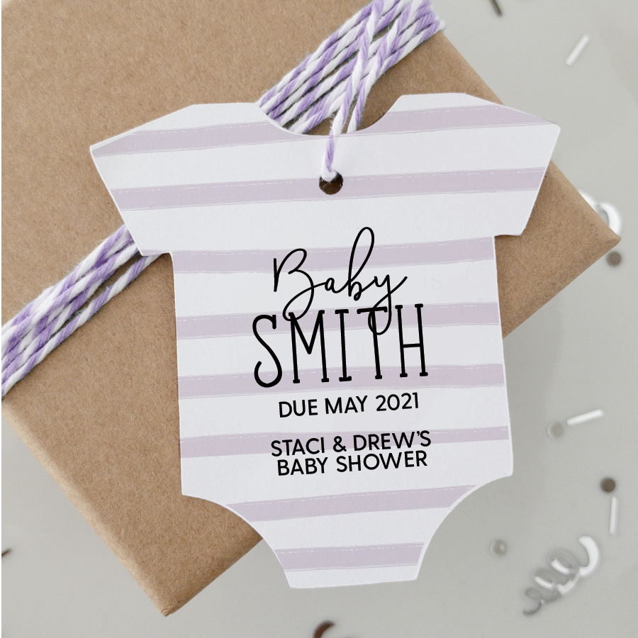 Baby online shower tags