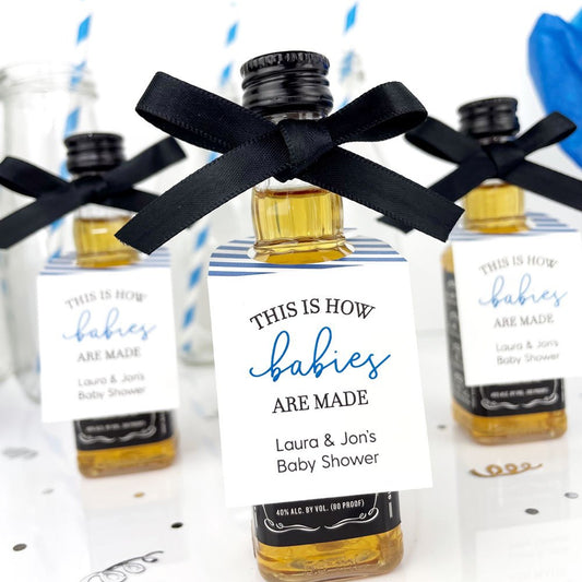 How Babies are Made Mini Liquor Bottle Tags-mini bottle tags-Paper Cute Ink