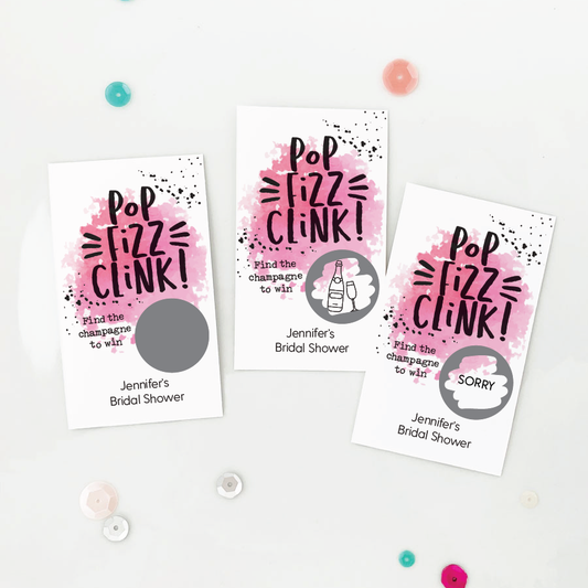 bridal shower scratch off game