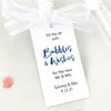 fill the air with bubbles and wishes bubble wand tags