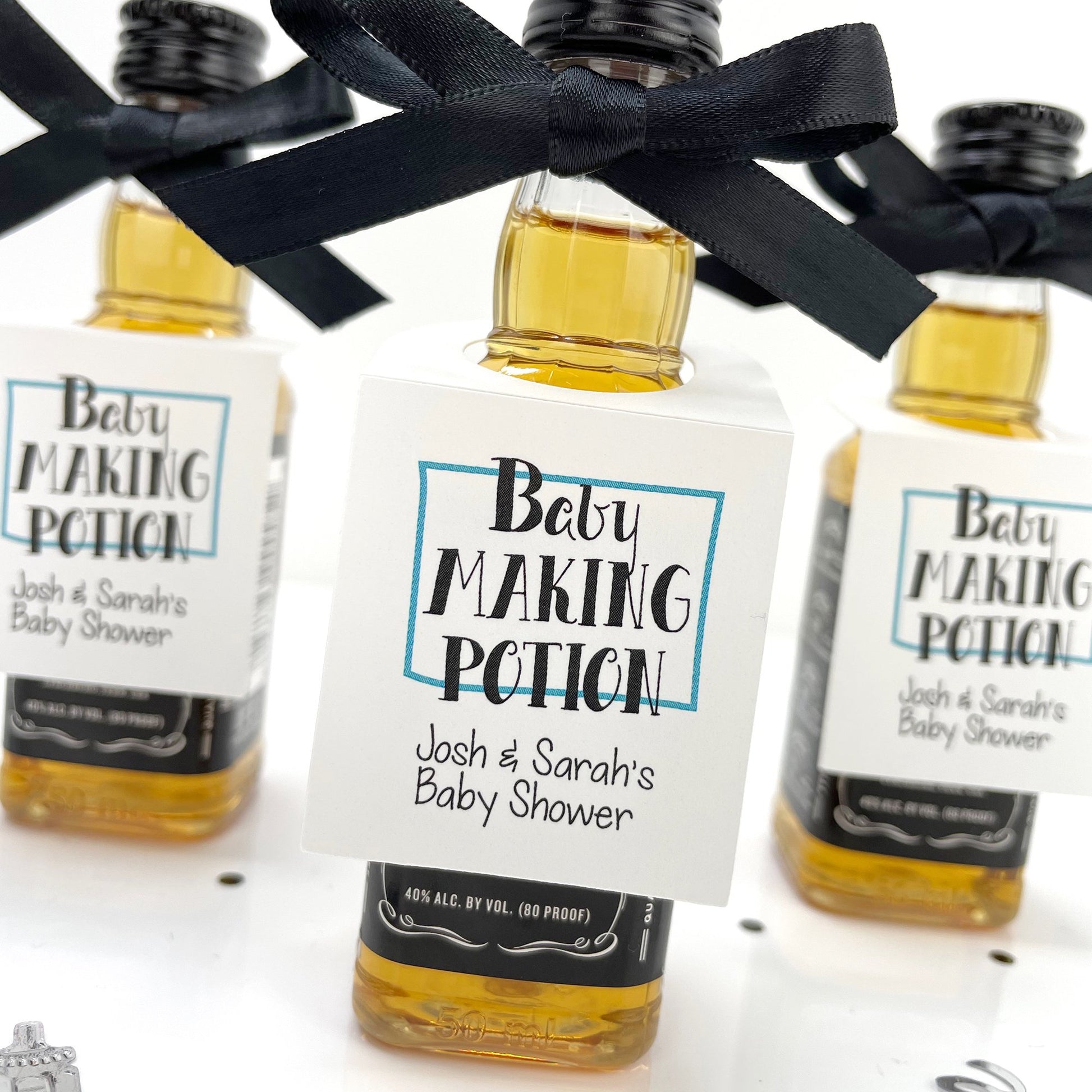 Baby Making Potion Tags-mini bottle tags-Paper Cute Ink