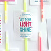 Glow Stick Valentine Cards-instant download-Paper Cute Ink