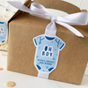 Oh Boy Personalized Baby Shower Labels-Onesie Stickers-Paper Cute Ink
