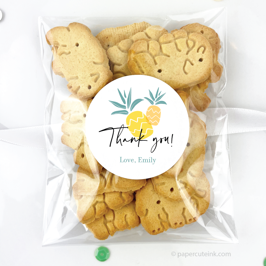 pineapple-thank-you-stickers