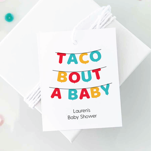 taco bout a baby favor tags