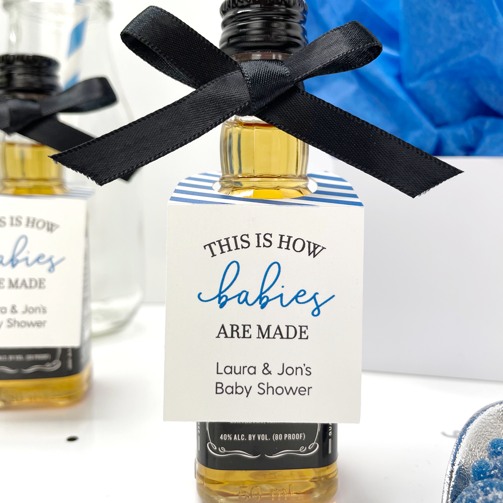 How Babies are Made Mini Liquor Bottle Tags-mini bottle tags-Paper Cute Ink