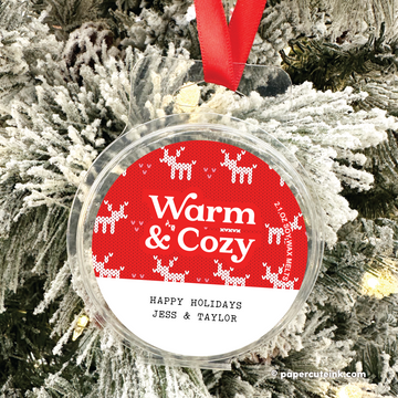 Sweater Weather Wax Melt Christmas Tree Ornament, Soy Tart Wax