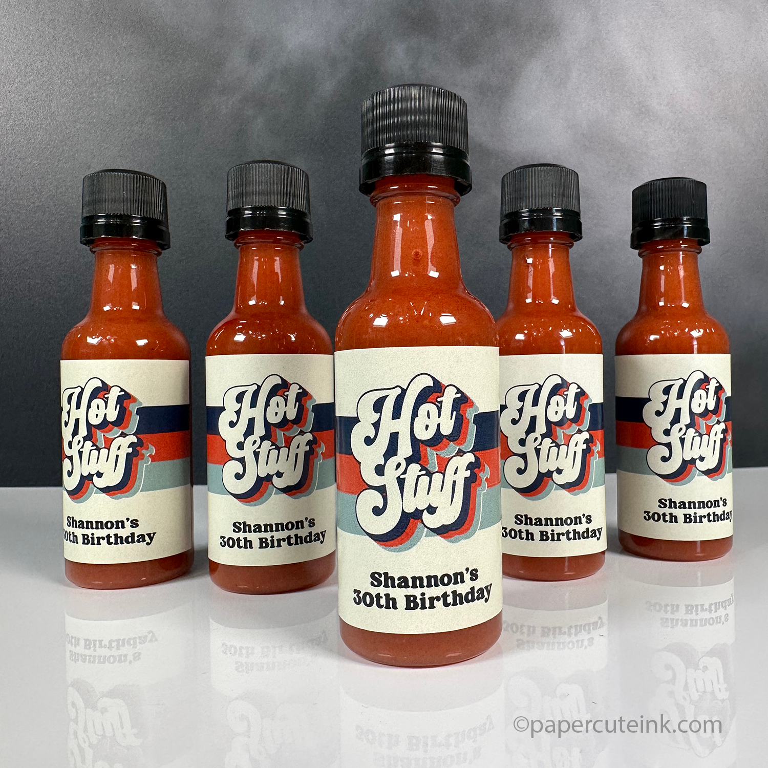 adult birthday party favors hot stuff mini hot sauce bottles