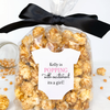 Baby Shower Popcorn Favor Labels for a Girl