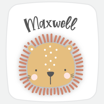 Cute Animal Custom Name Stickers-personalized labels-Paper Cute Ink