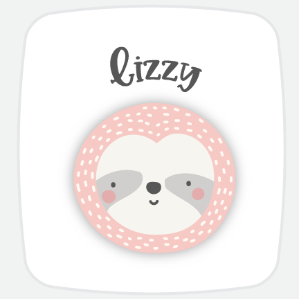Cute Animal Custom Name Stickers-personalized labels-Paper Cute Ink