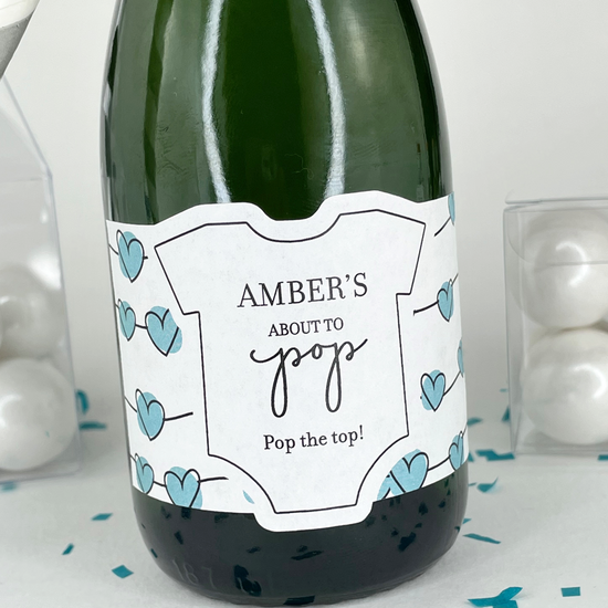 About To Pop Mini Champagne Labels-mini champagne labels-Paper Cute Ink