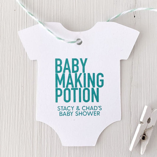 Baby Making Potion Baby Shower Tags-medium bodysuit tags-Paper Cute Ink