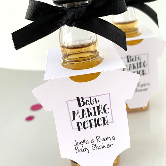 baby making potion baby shower favors