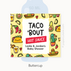 Taco Bout A Baby Mini Hot Sauce Bottles Baby Shower Favors, Set of 12 Labels