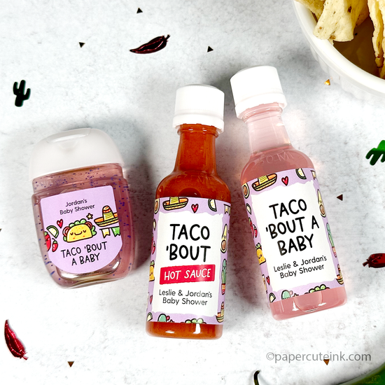 baby shower favors taco bout a baby