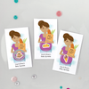fun baby shower game, gender reveal cards