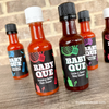 Custom BBQ and Hot Sauce Baby Shower Favors