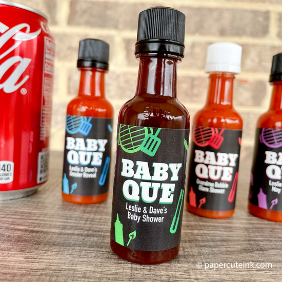 Backyard Barbecue Baby Shower Favors