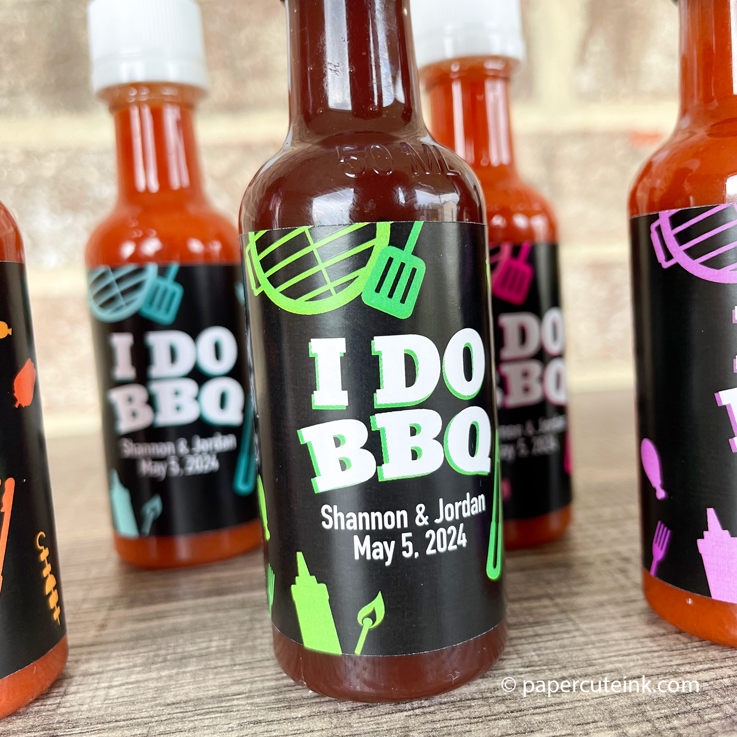 barbeque theme engagement party favors