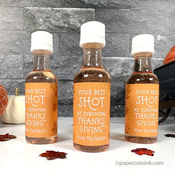 thanksgiving party favors, best shot at surviving thanksgiving