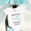 Brunch and Bubbly Baby Shower Champagne Favor Tags
