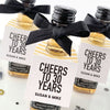 Cheers to 30 Years Wedding Anniversary Party Favor Tags