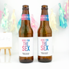 here for the sex beer bottle labels for a gender reveal party.