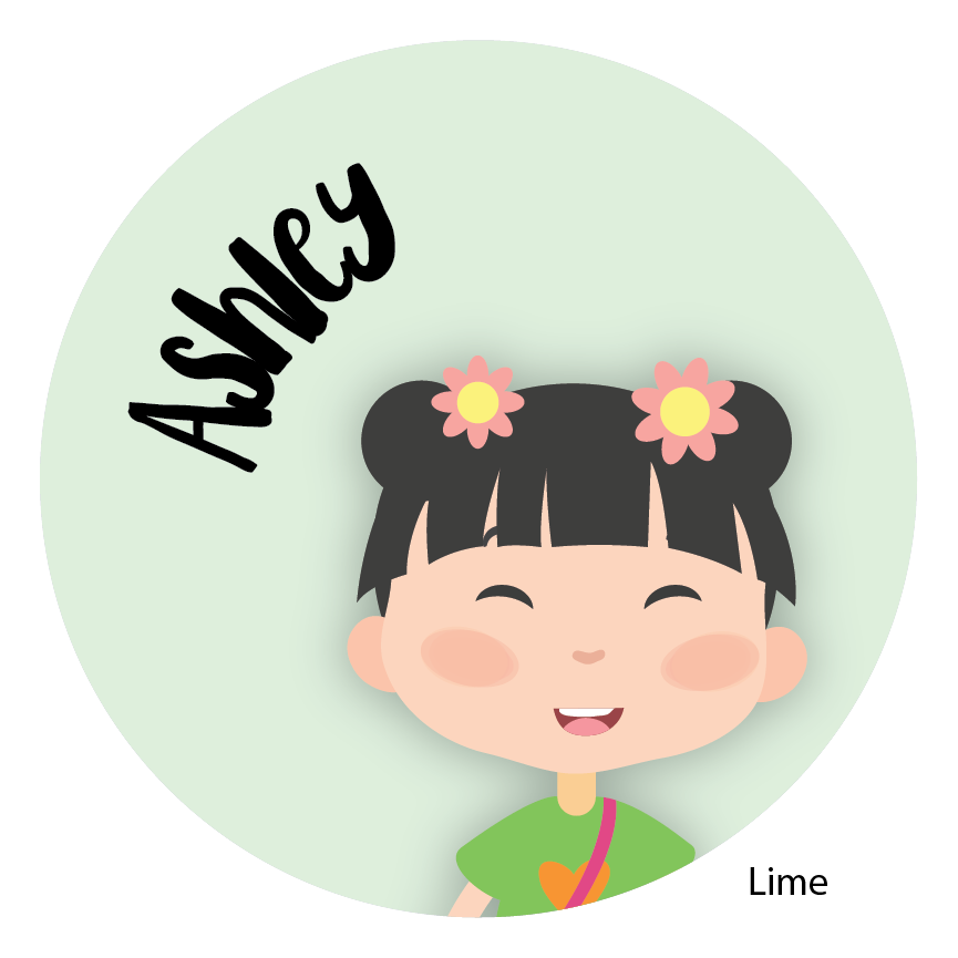 Personalized Childrens Stickers-kids stickers-Paper Cute Ink