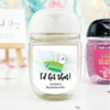 Llama Fiesta Bridal Shower Hand Sanitizer Favor Labels