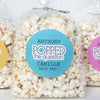 He Popped The Question Popcorn Favor Labels