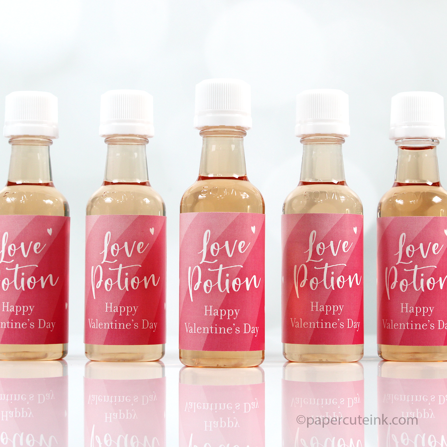 love potion mini liquor bottle labels party favors