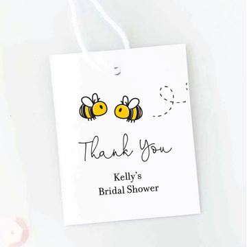 Meant To Bee Bridal Shower Favor Tags