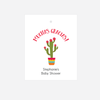 Muchas Gracias Cactus Baby Shower Favor Tags
