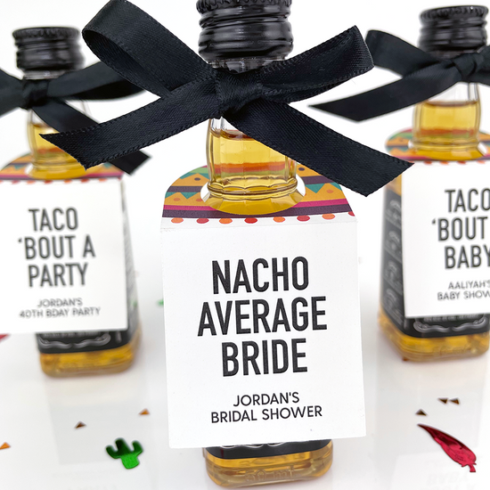 Taco Bout A Baby Sombrero Mini Bottle Tags-Paper Cute Ink