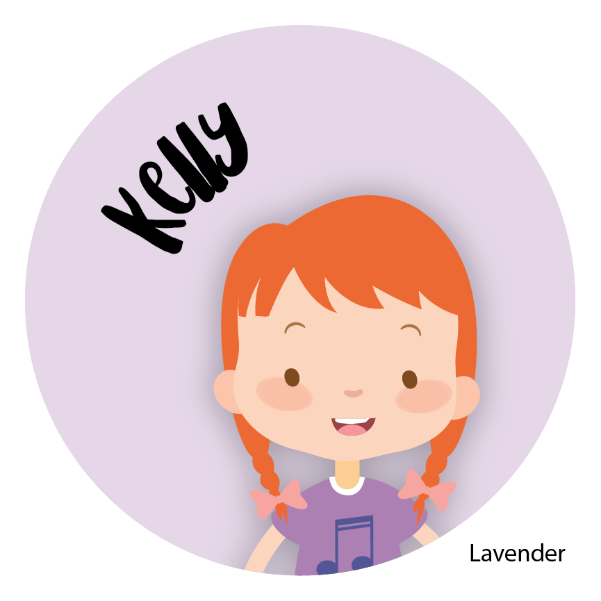 Personalized Childrens Stickers-kids stickers-Paper Cute Ink