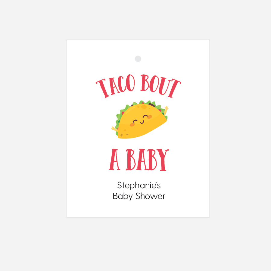taco bout a baby favor tags